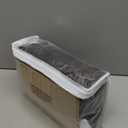 Leather Look Wingback Chair Covers, 2-Piece Wing Chair slipcover, Stretch Wing Back Armchair Slipcovers with Elastic Bottom, Soft Spandex Furniture Protector for Living Room, Brown