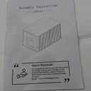 Hootata 31.5" Oak Cat Litter Box Enclosure Furniture, Large Decorative Hidden Litter Box Cabinet, Fluted Modern Bohemia Kitty End Table for Living Rooms, Entryways, or Bedrooms (Natural)