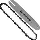 10 inch Guide Bar and Chain Combo,pole saw Replacement Accessories fits Remington 106821A; rm1015ps;RM1025SPS;Replaces 097567-01 10SB;540524