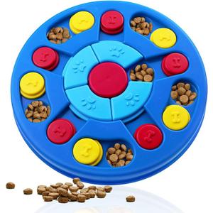 Dog Puzzle Toys Interactive Toy for Puppy IQ Stimulation &Treat Training Games Treat Dispenser for Smart Dogs, Puppy &Cats Fun Feeding (Level 1-3)