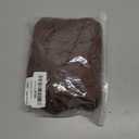 OMKAGI 2 Piece Workout Sets for Women Halter Sports Bra Tank Gym Biker Shorts Outfits (Small, Dark Brown)