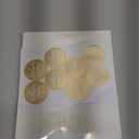 Paper Play 20 Pack Assorted Birthday Cards - 4 Matte Gold Foil Designs Happy Birthday Cards - 4 x 6 Inches Blank Birthday Notes Bulk Box Set - Greeting Cards with Envelopes & Gold Foil Stickers