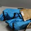 AKSOUL Folding Beach Chair for Adults: Low/High Back Chairs with Carry Bag - Extra Wide Seat Chair with Comfortable Pillow & Storage Pocket (1 Pack & 2 Pack, Blue)