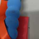 Long Handle Door Stopper Wedge - Heavy-Duty, Adjustable, Non-Slip Rubber Wedge, Extendable Handle for Seniors, Arthritis-Friendly, Fall Prevention, Works on All Floors, Stops Drafts, No-Bend Design (Red)