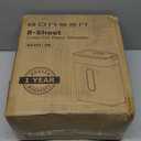 BONSEN Shredder for Home Office, 4 Gallons 8-Sheet Cross Cut Credit Card Shredder, Small Paper Shredder for Home Use, High Security Level P-4, ETL Certification (S3101) (Black)