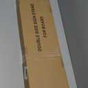 Black Pedestal Poster Sign Stand for Display, Adjustable Height Up to 80 Inchs, Heavy Duty Banner Double Sided Sign Holder for Board & Foam (2pk)