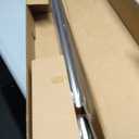 Ivilon Drapery Window Curtain Rod - Knob Design, 1 Inch Rod, 48 to 86 Inch. Satin Nickel
