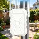 AC1200 Outdoor WiFi Extender, Long Range Outdoor WiFi Extender Signal Booster WiFi Access Point with 6 Antennas, IP67 Weatherproof,W/PoE, for Starlink, Camping,Cameras