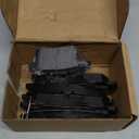 Front Rear Ceramic Disc Brake Pads Set Compatible with 2010-2012 Honda Accord EX/EX-L, for 2011-2014 Acura Tsx