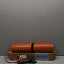 Integrated DesignPVC Heat Blanket 3 1/2" To 4",5 Year Warrnaty,Heat from 195  for 3 Min to Bend,Newly Added Overheat Protection and Temperature Control,Made Silicone,Longer Service Life,120V/200W (Orange)