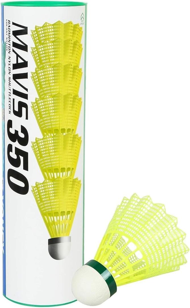 YONEX Mavis 350 Yellow Slow Speed Nylon Shuttlecock
