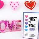 First to Worst Party Game – Couples Connection | Adult Relationship Card Game for Date Nights | Funny Ranking & Guessing Board Game for Friends, Valentine’s Day, & Gift Ideas