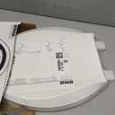 KOHLER Cachet ReadyLatch Elongated Slow Close Toilet Seat, White