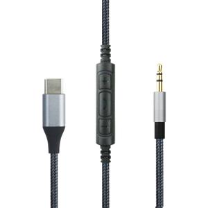 NewFantasia Type C USB C to 2.5mm Audio Cable Compatible with JBL Tune 760NC 770NC 720BT 510BT Live 660NC 770NC E55BT E65BTNC Headphone, Remote Volume Mic Compatible with iPhone 17/ Air /16/15/iPad