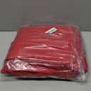 Smiry Rectangle Jacquard Tablecloth, Fabric Table Cover, 60x84 Inch, Burgundy