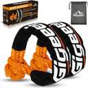 Soft Shackles Tow Recovery - 1/2 Inch X 22 Inch (56,000lbs) Soft Shackle Recovery Kit for Off-Road Winch and Vehicle Towing (Orange)