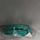 Replacement Lids fits Pyrex 4-Cup Glass Food Storage Container Bowls, 6-Inch Plastic Round Lids Covers for Pyrex 7201-PC, Airtight & Leakproof (4-Pack, Turquoise)