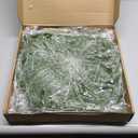 6 Pcs Christmas Pine Placemats 15 Inch Round Christmas Placemats Artificial Greenery Place Mats Winter Dining Table Mats for Holiday Xmas Party Decorations(Berry)