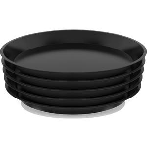 Plant Saucer 14 16 18 20 22 Inch, Heavy Duty Plant Tray for Pots, Plastic Pot Saucers for Plants, Large Drip Trays for Potted Plants, Round Water Tray for Indoors