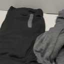 SCODI Hoodies for Men Heavyweight Fleece Sweatshirt - Full Zip Up Thick Sherpa Lined Hooded Jacket (XX-Large, Black Grey)