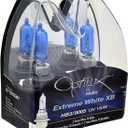 Hella H71070347 Optilux XB Series HB3 9005 Xenon White Halogen Bulbs, 12V, 100W, 2 Pack