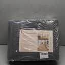 Washable Area Rug 6x9 Large Jute Like Rug for Living Room, Soft Non Slip Rugs Carpet for Dining Room Bedroom Cotton Boho Woven Braided Rugs Home Office Decor, Grey