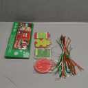 Christmas Gift Tags 60 Count with Untied String (15 Assorted Glitter, Foil, Printed Designs for DIY Xmas Present Wrap and Label Package Name Card)