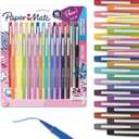 Paper Mate Flair Felt Tip Pens Medium Point 0.7 Millimeter Marker Pens Back to School Supplies for Teachers & Students Assorted Colors 24 Count