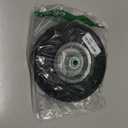 Marathon 33102 8x2" Flat Free, Hand Truck / All Purpose Utility Tire on Wheel, 2.375" Centered Hub, 1/2" Bearings