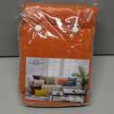 GAWAMAY Decorative Square Throw Pillow Covers 20x20 Inch Set of 2, Super Soft Chenille Pillows Farmhouse Fall Pillowcase for Living Room Bedroom Sofa Couch Cushion Cover Burnt Orange 50x50cm/20x20