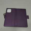 for iPhone 14 Pro Max Case Wallet with RFID Blocking Card Holder, PU Leather Kickstand Protective Flip Phone Cover Fit for iPhone 14 Pro Max 6.7", Purple
