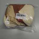 3 Piece Swimsuits for Women Tummy Control Bikini Set with Beach Cover Up Mesh Pants Sexy Tube Tops Swimwear (Brown, S)