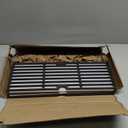 Adviace 18 Inch Cast Iron Grill Grates for Charbroil Performance 463243518, 463275517, 463243519, 463274619, 463274419, 463275717, 463274819. Cooking Grid Grates for Char-Broil Grill Replacement Parts
