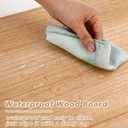 Bokon 32l Wooden Toilet Paper Holder with Lid and Handle, Natural