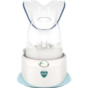 Vicks Personal Steam Inhaler for Targeted, Natural Steam Relief for Allergies, Congestion, Cough & Colds, and Sinus Irritation, Use with VapoPads - 1 Included