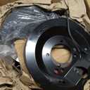 12-1/4" X 3-3/8" (12.25" X 3.375") Electric Trailer Brake Assembly Pair for 8000 LBS (8K) Trailer Axles Left and Right Electric Trailer Brakes