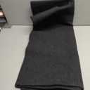 KOZYFLY Washable Runner Rug 2x6 Ft Runners for Hallways Non Slip Kitchen Runner Rugs Braided Cotton Entryway Runner Indoor, Carpet Runners for Hallway Kitchen Entryway Bedroom, Black