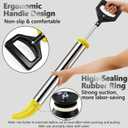 Mortar Pointing Grouting Gun with Grout Tools
Stainless Steel Cement Caulking Gun Mortar Grouting Tool with 5 Nozzles for Tile Installation, Sealing, and Joint Filling