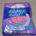 Always Discreet Adult Incontinence Pads for Women, Drier, 4 Drop Long Length, Moderate Absorbency, Pads for Bladder Control Management, Bladder Leaks, & Postpartum Pads, 162ct