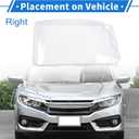 Headlight Lens Cover Headlight Headlamp Lense Clear Lens Cover for Land Rover Discovery 4/LR4 2010-2013 Clear PC 1 Pcs Front Right Car