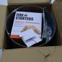 E500 Larger Charcoal Chimney Starter with 60Pcs Charcoal Starter, Coal Chimney Starter for Grill, BBQ Fire Starter Kit