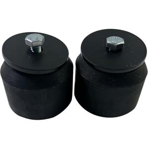 D-ETEGNIK Front Axle Suspension Enhancement Bump Stop Kit for 1999–2006 Chevy Silverado, GMC Sierra 1500/2500/3500, Avalanche 2500, Tahoe, Yukon XL, Denali – Replaces Timbren GMFK25S