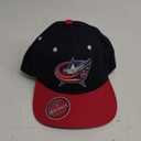 ZHATS NHL Officially Licensed Adjustable Snapback Hat Flat Bill Z11 Icon Two Color (One Size)
