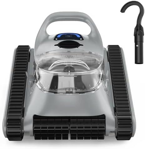 Nextrend Pool Vacuum for Inground Pools: Cordless Pool Cleaners for Above Ground Pool Wall Floor Waterline Cleaning 180W Powerful Suction Last 150 Mins Automatic Swimming Pool Robot up to 2050 sq.ft