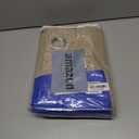 MIULEE 100% Blackout Linen Textured Curtains for Bedroom Solid Thermal Insulated Copper Brown Grommet Room Darkening Curtains & Drapes Luxury Decor for Living Room Nursery 52 x 90 Inch (2 Panels)