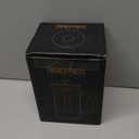 Veken French Press Coffee Maker 21oz 0.6 L, Single Serve Small Pot, Heat Resistant Thickened Borosilicate Glass,Stainless Steel Brewer,Cold Brew Cafetera Teapot for Kitchen Travel Camping, Dark Pewter