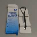1 Count Tongue Scraper Stainless Steel,Tongue Cleaners Fresh Breath Restored