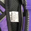 IVY&LANE No Pull Dog Harness for Medium Dogs, Dog Vest Harness with Leash, Safety Belt and Storage Strap, Fully Adjustable Harness, 360 Reflective Strip, Soft Handle (Purple, M)