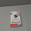 GE Home Electrical GE DVI-D Dual Link Cable, 10 Foot Cable, Video, 1600 X 1200 and Higher, for PC, Digital Monitor or HDTV, Black, 34508
