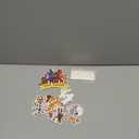 Genshii 37pcs 5 Nights cake decoration set include 1pc big cake topper 36pcs cupcake toppers for Freddy's Theme birthday party decor (FNAF)